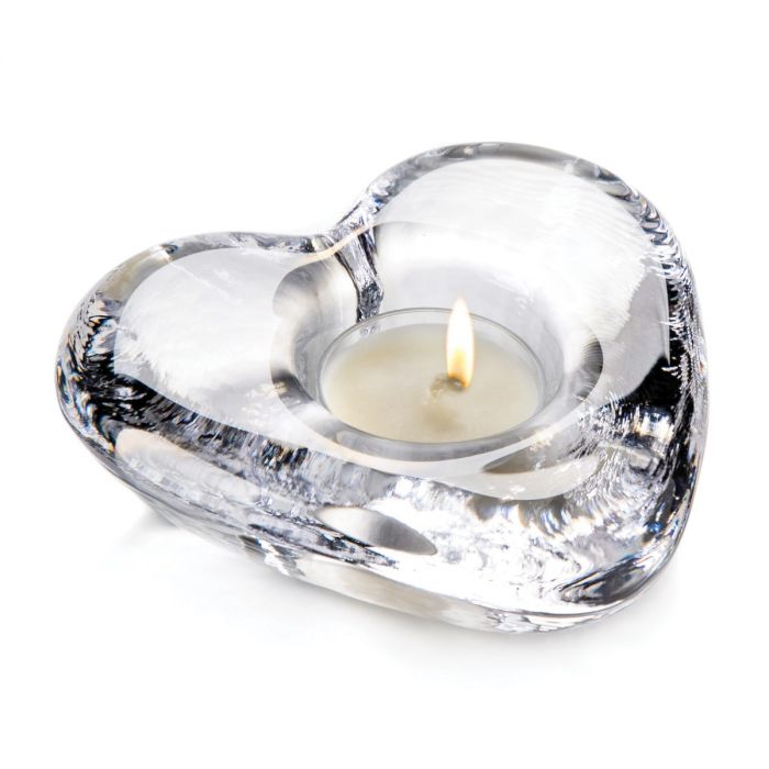 Simon Pearce Highgate Heart Tealight