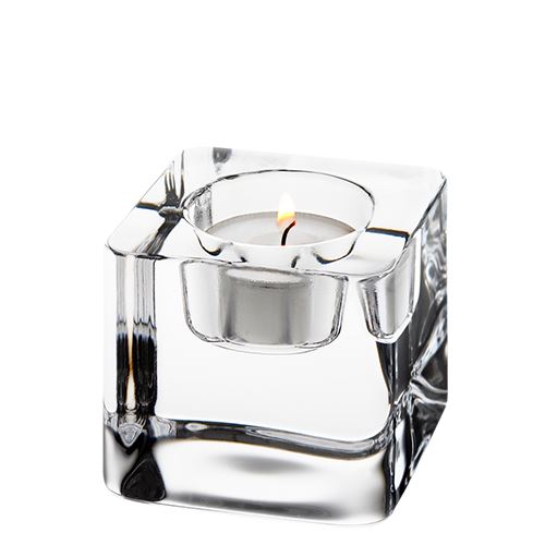 Ice Cube Votive Tealight by Orrefors