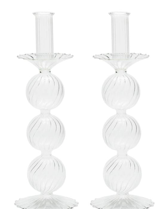 Iris Tall Candle Holder