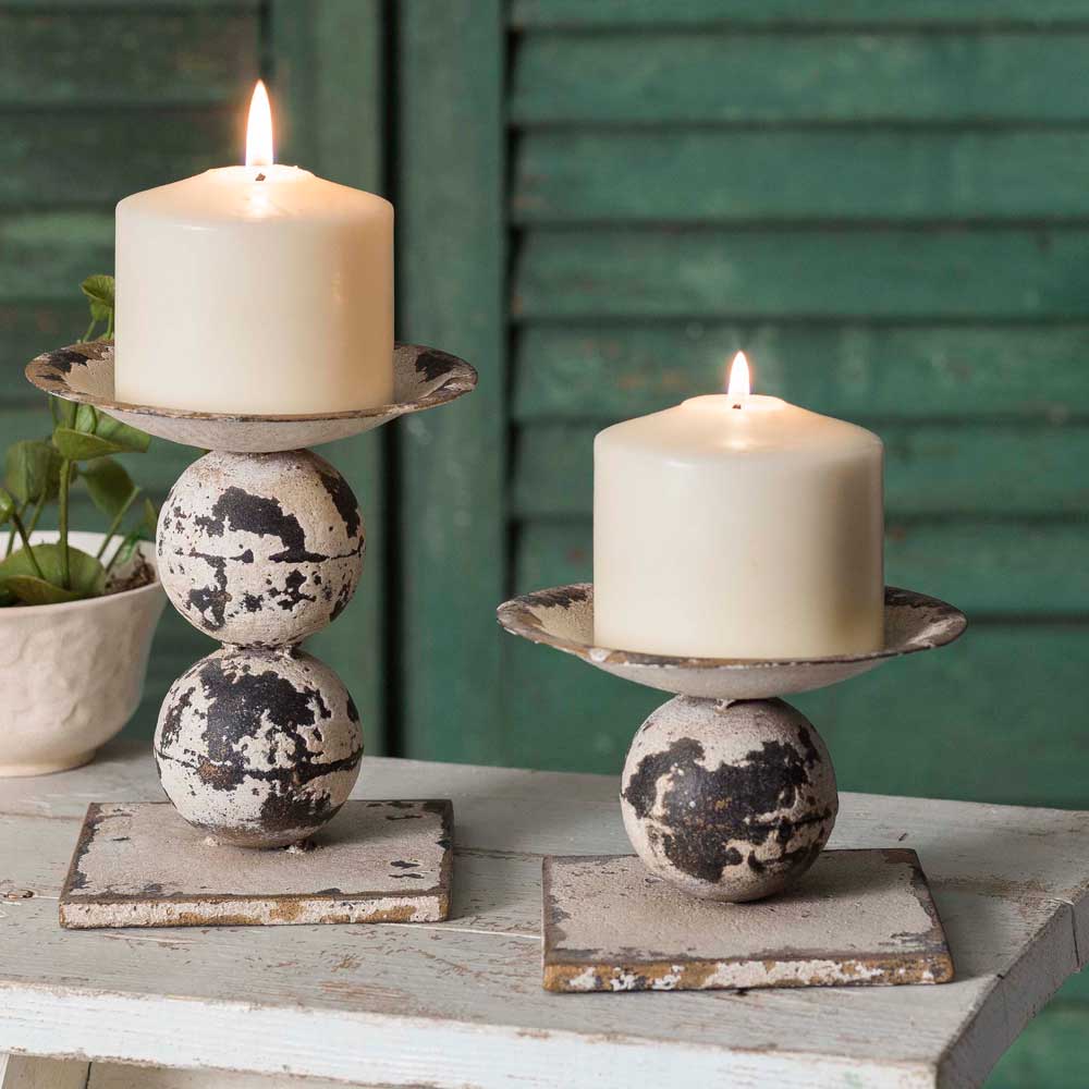 Sphere Candle Holders