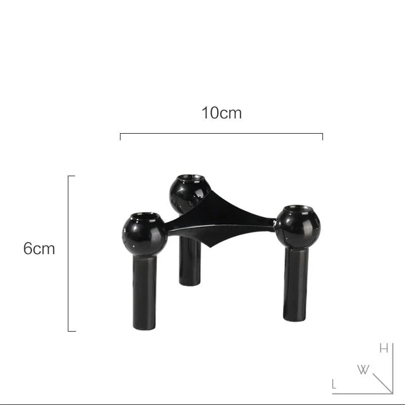 Abstract Style Molecular Structure Candle Holder - The House Of BLOC