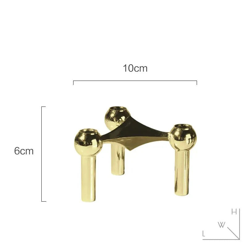 Abstract Style Molecular Structure Candle Holder - The House Of BLOC
