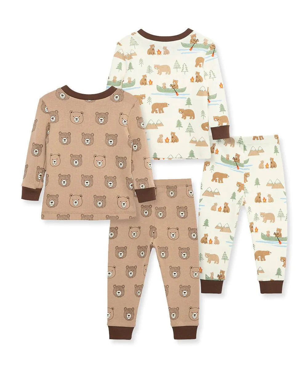 Bear 4Pc Pajama Set