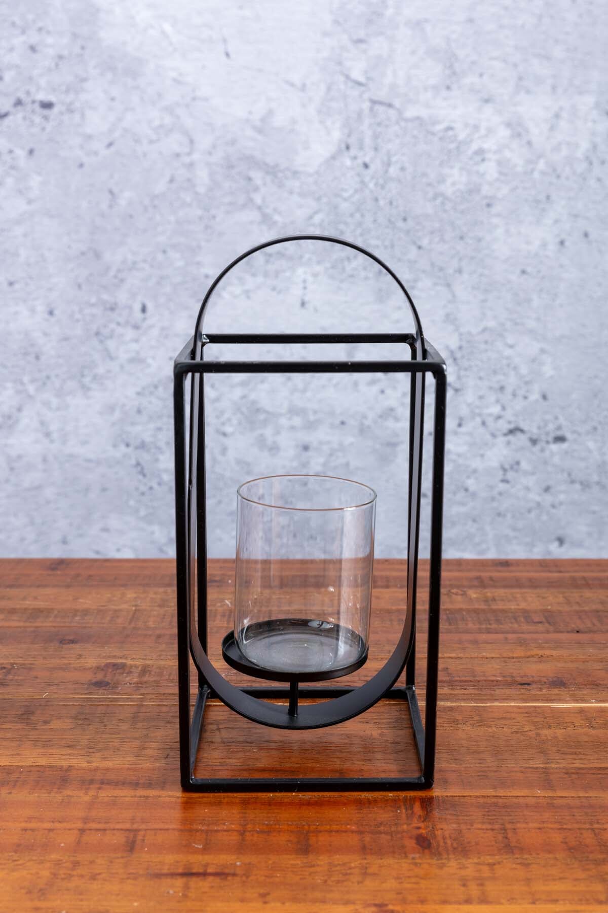 Black Candle Holder Large