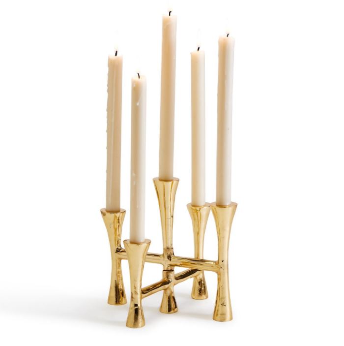 TAPER CANDLE HOLDER 5 CANDLES