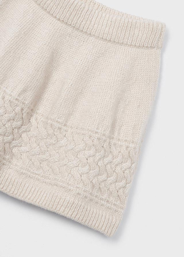 Knit Skirt & Sweater Set