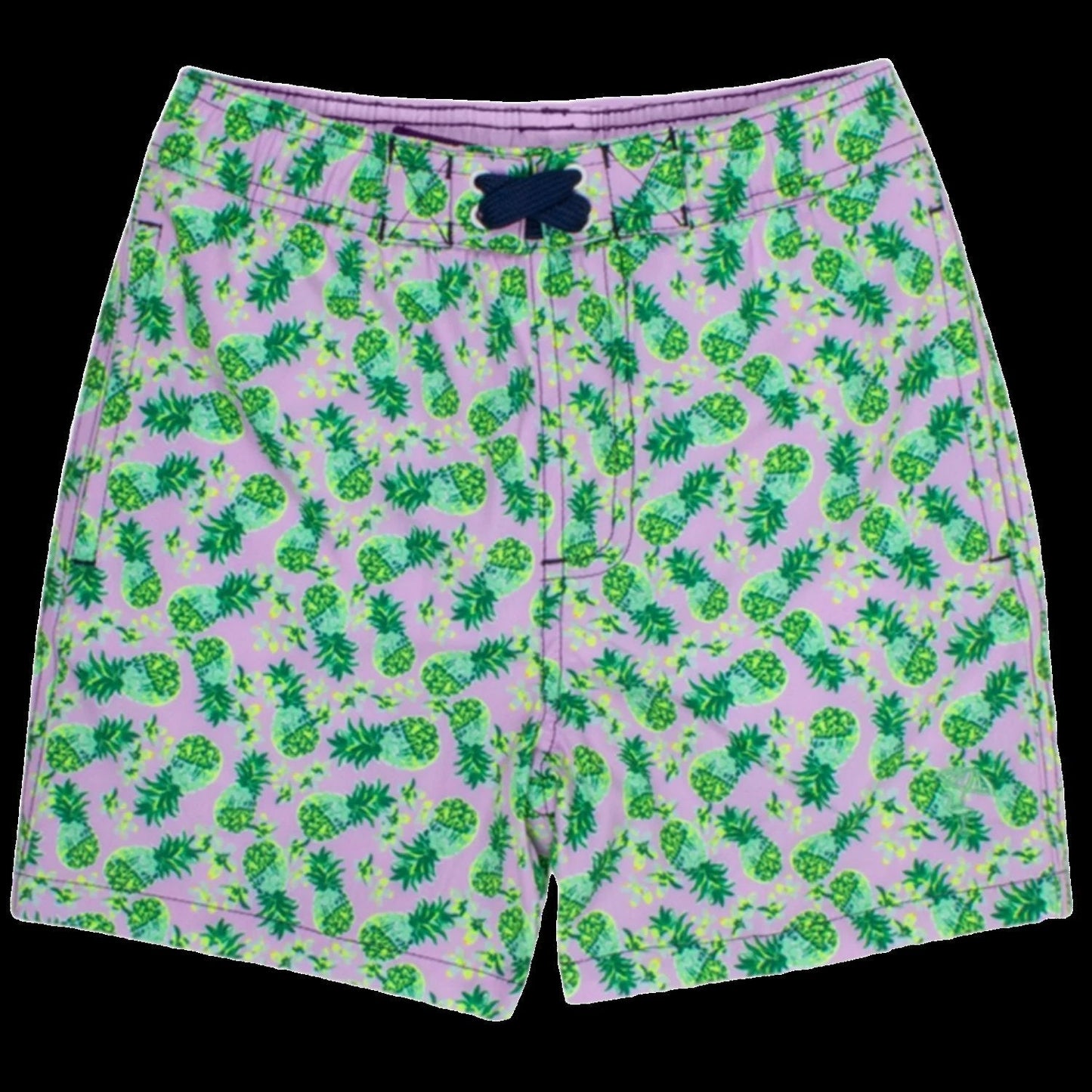 Swim Trunks Boys Pineapple Lilac