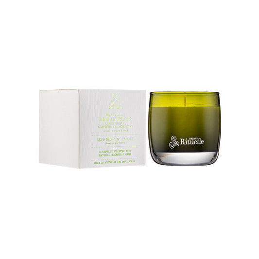 Urban Rituelle Lemongrass, Lemon Myrtle, Grapefruit & Eucalyptus Scented Soy Candle 140G