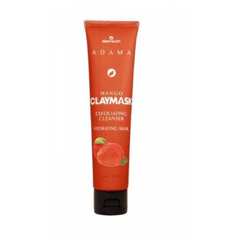 Zion Health, Clay Mask Mango Adama, 4 Oz