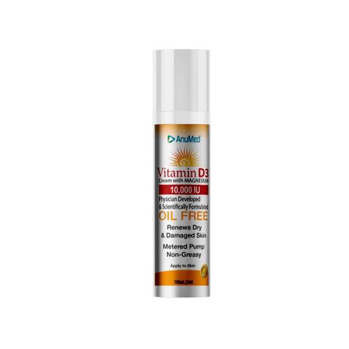 Anumed International, Vitamin D3 Cream, 3 Oz