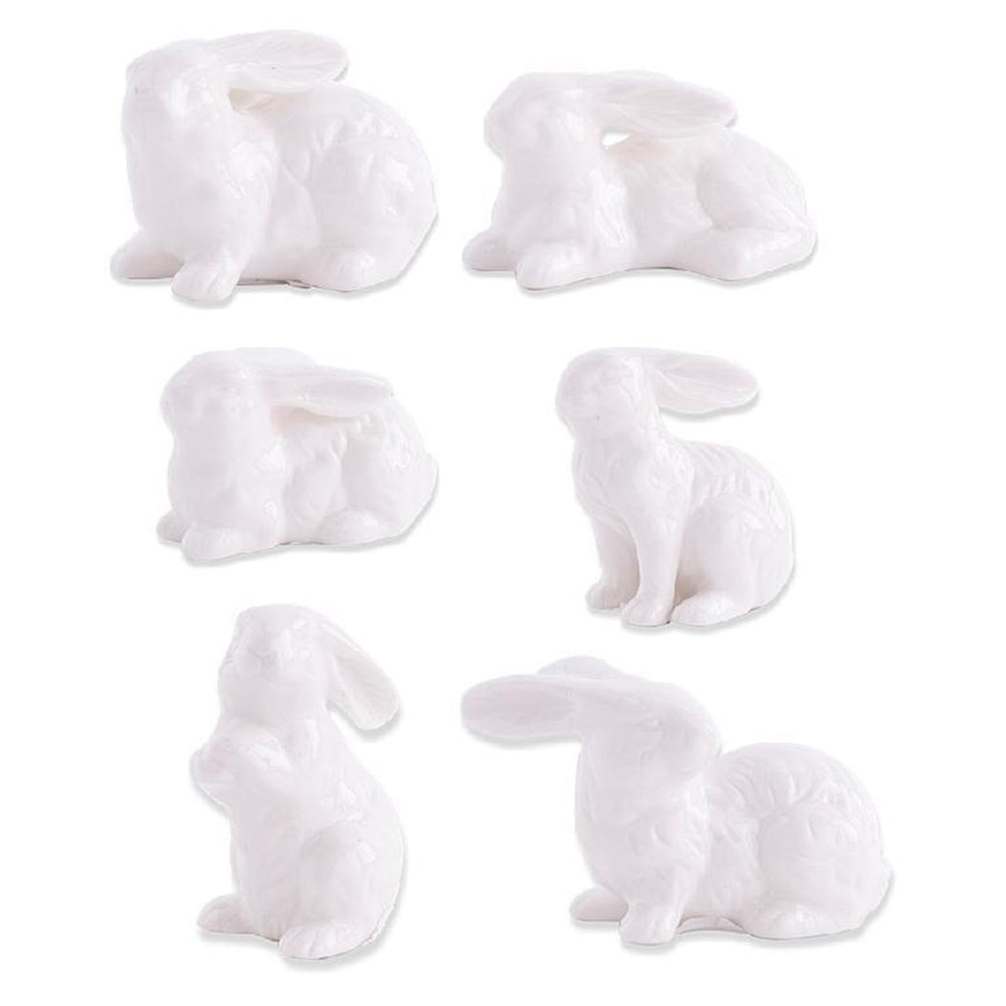 Grassland Bunnies, Set of 6