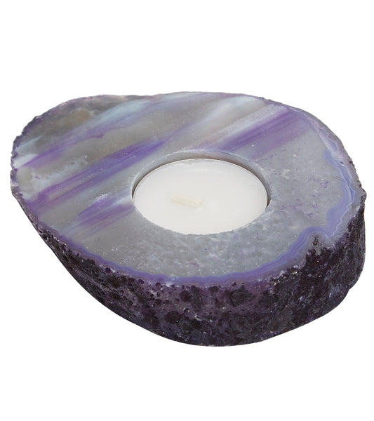 SoulMakes Agate Slab Candle Holder