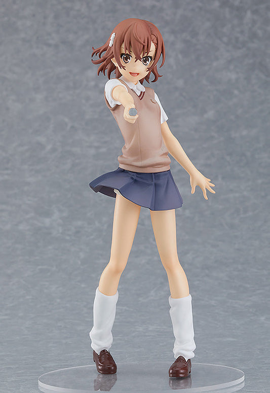 Good Smile Company Pop Up Parade A Certain Scientific Railgun T Mikoto Misaka Figure Statue