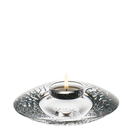 Discus Votive Tealight by Orrefors Candle Holders Orrefors Clear