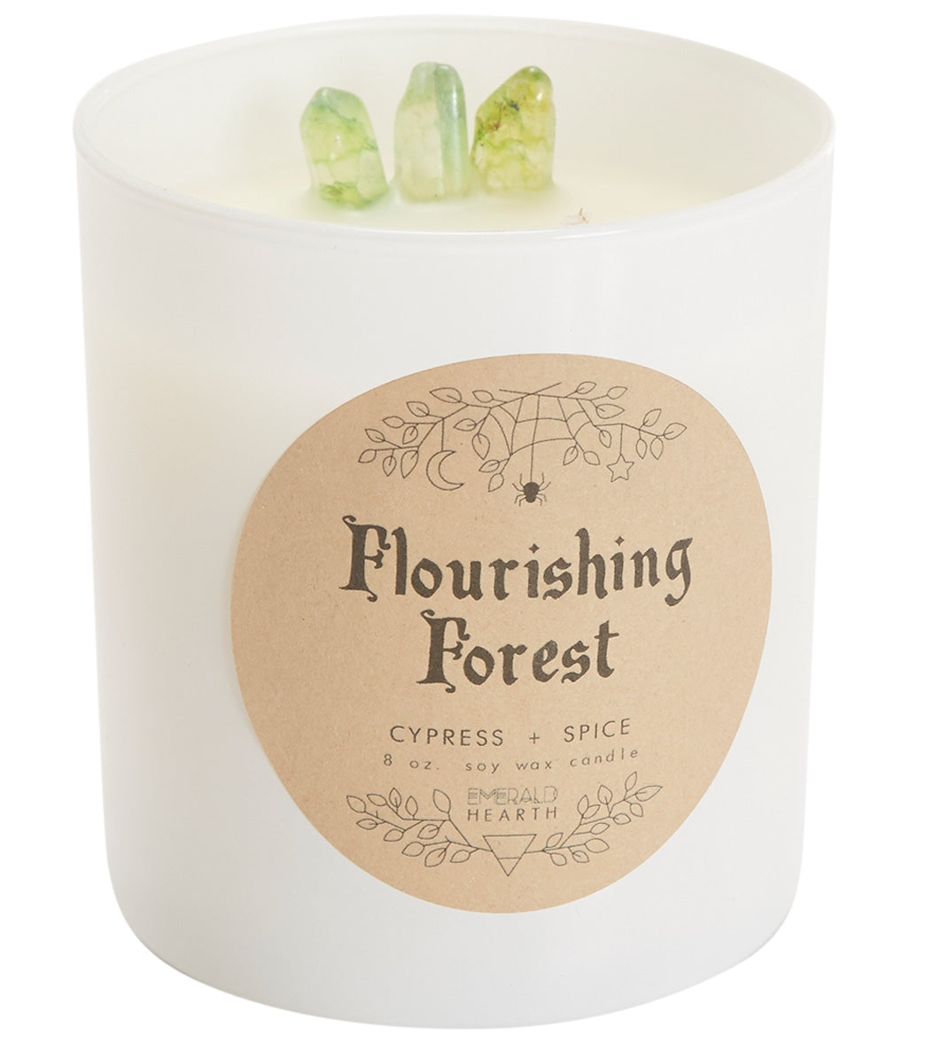 Emerald Hearth Flourishing Forest