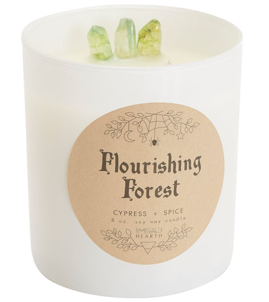 Emerald Hearth Flourishing Forest