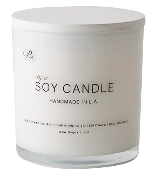 RXLA Wild Grapefruit Soy Candle, 15 oz