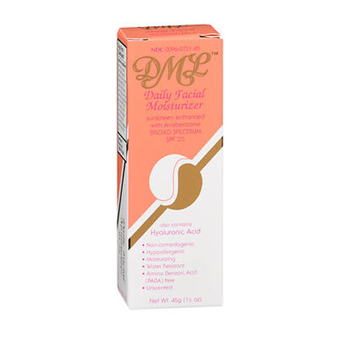 Dml, Dml Daily Facial Moisturizer Spf 25, 1.5 oz