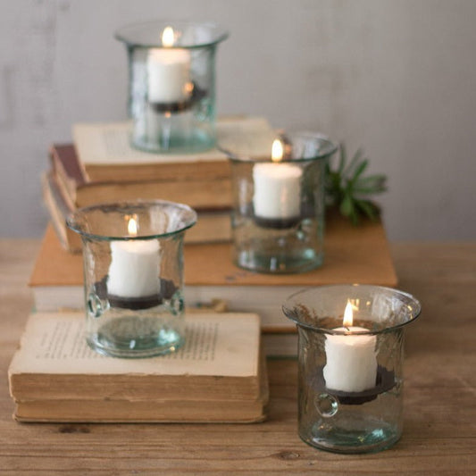Recycled Glass Mini Votive Holder