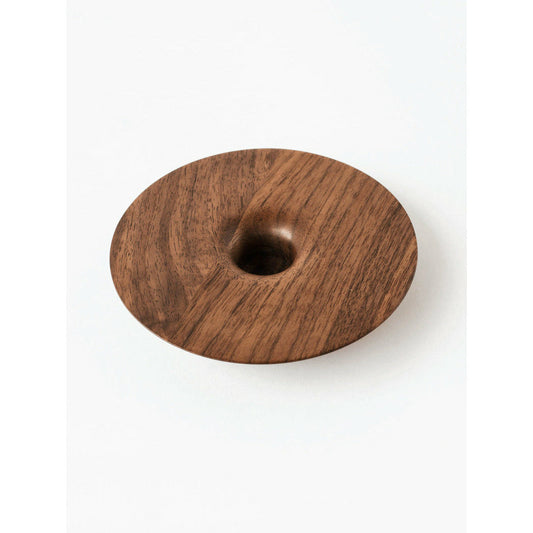 Walnut Candle Holder