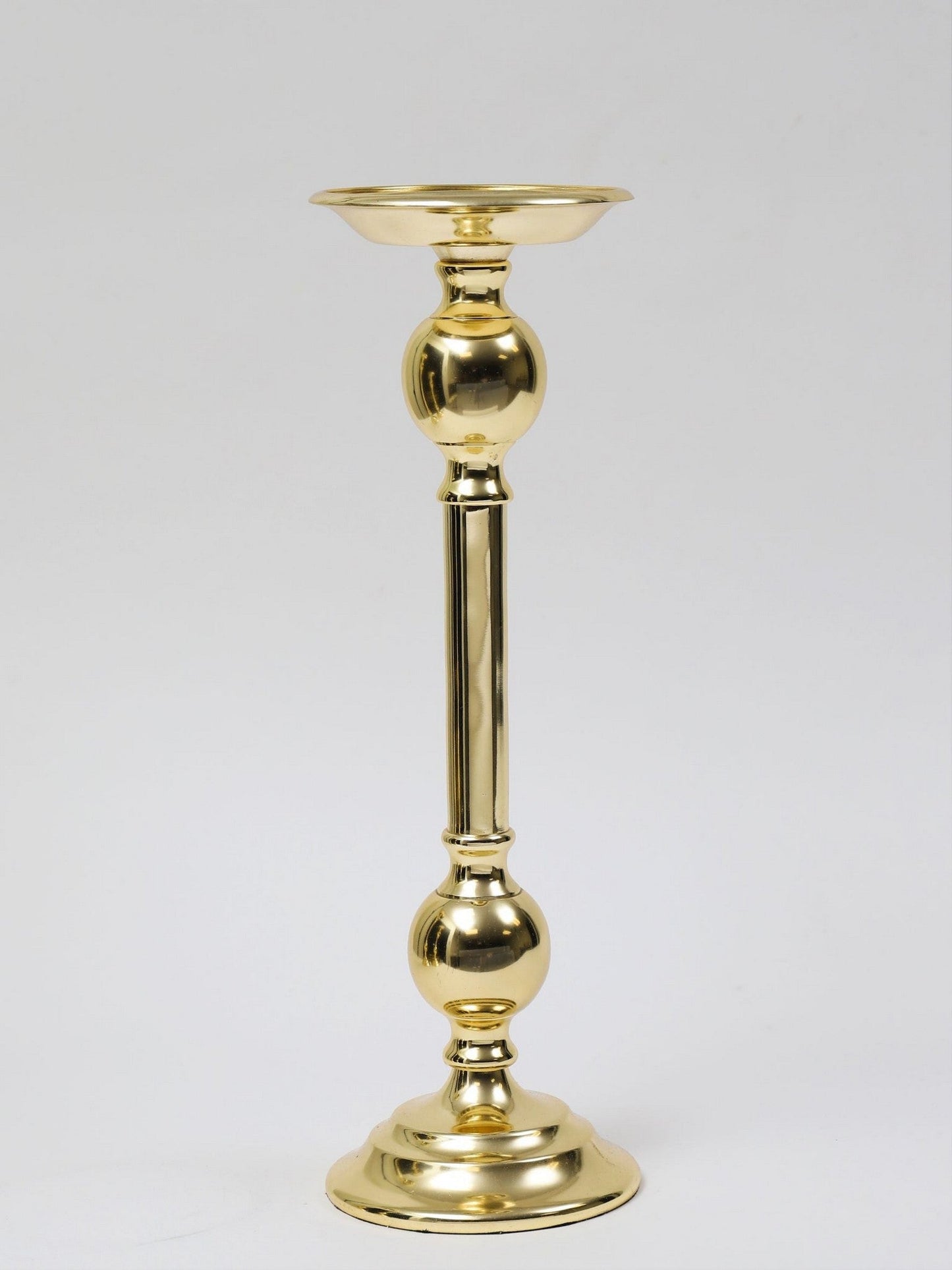 Gold Bead Detailed Candleholder (3 Sizes)