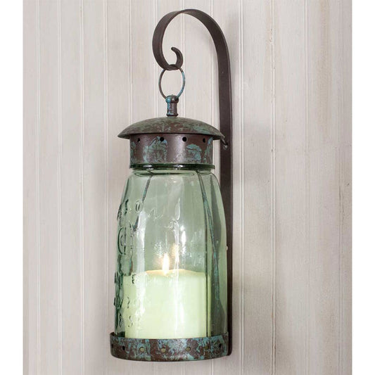 Mason Jar Wall Sconce
