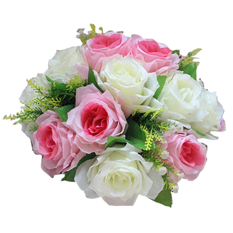 Wedding Centerpieces Flowers Metal Candle Holders Flower Vase Table Stand Party Decor Road Lead Candlestick Home Arrangement ShopOnlyDeal