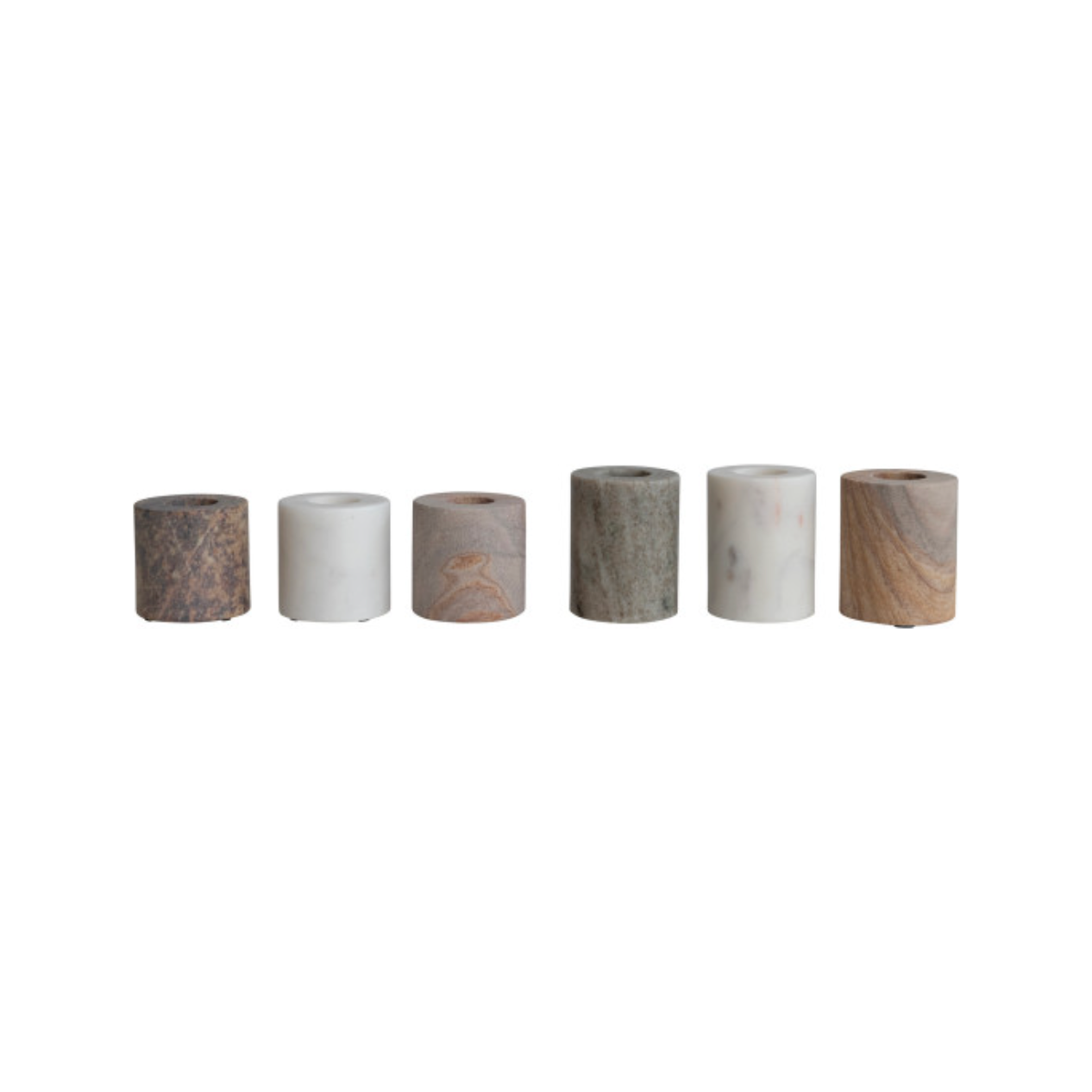 Marble Taper Candle Holder