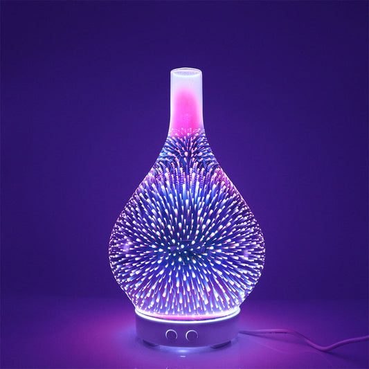Exquisite Aromatherapy Lamp Color Changing Fireworks Humidifier Home Gifts