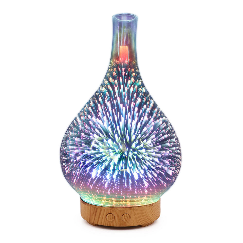 Exquisite Aromatherapy Lamp Color Changing Fireworks Humidifier Home Gifts