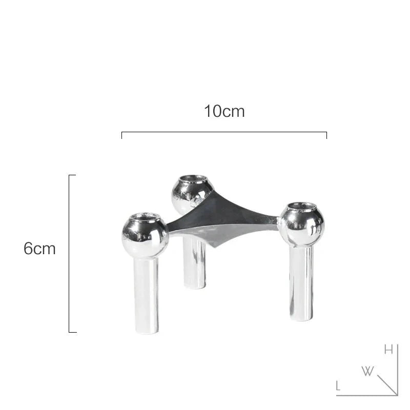Abstract Style Molecular Structure Candle Holder - The House Of BLOC
