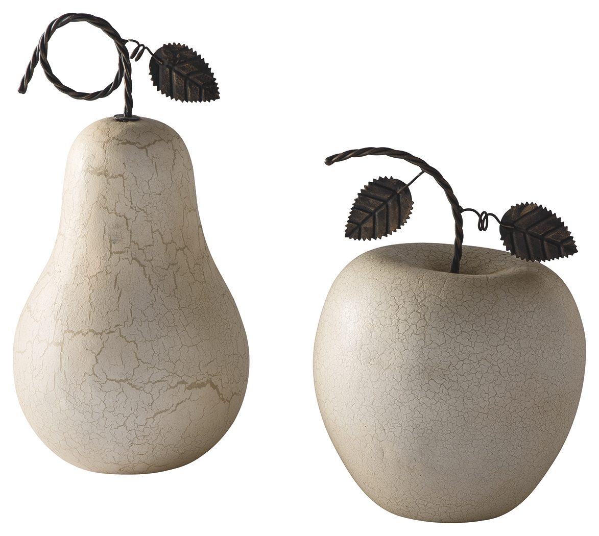 Bidelia - Antique White - Sculpture Set