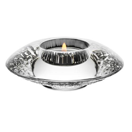 Discus Small Clear Votive Tealight by Orrefors