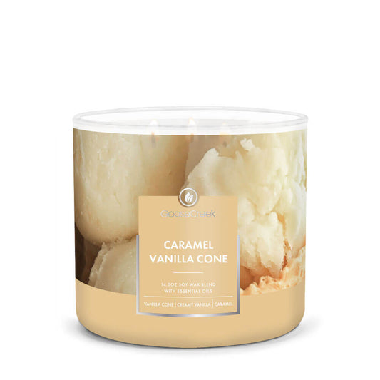 Caramel Vanilla Cone