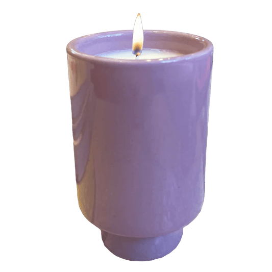 Kaya Ceramic Candle - Lavender/Sugar Plum