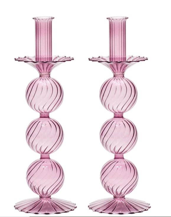 Iris Tall Candle Holder