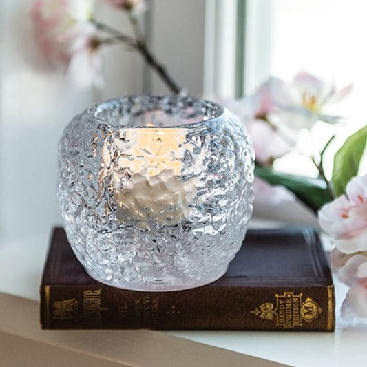 Simon Pearce LoveYourBrain Snowball Tealight in Gift Box