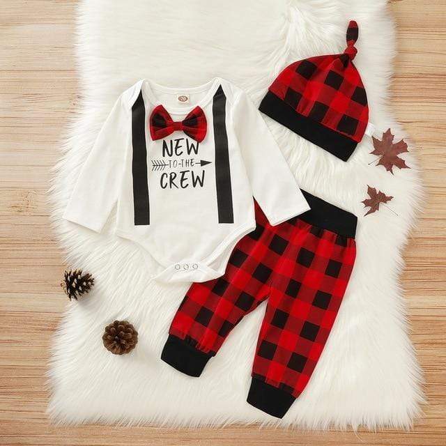Boy's Clothing Red / 3-6 Months Baby I have arrived Bodysuit