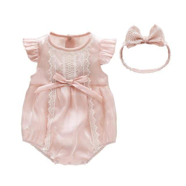 Light purple / 6M / China Rompers Bodysuit