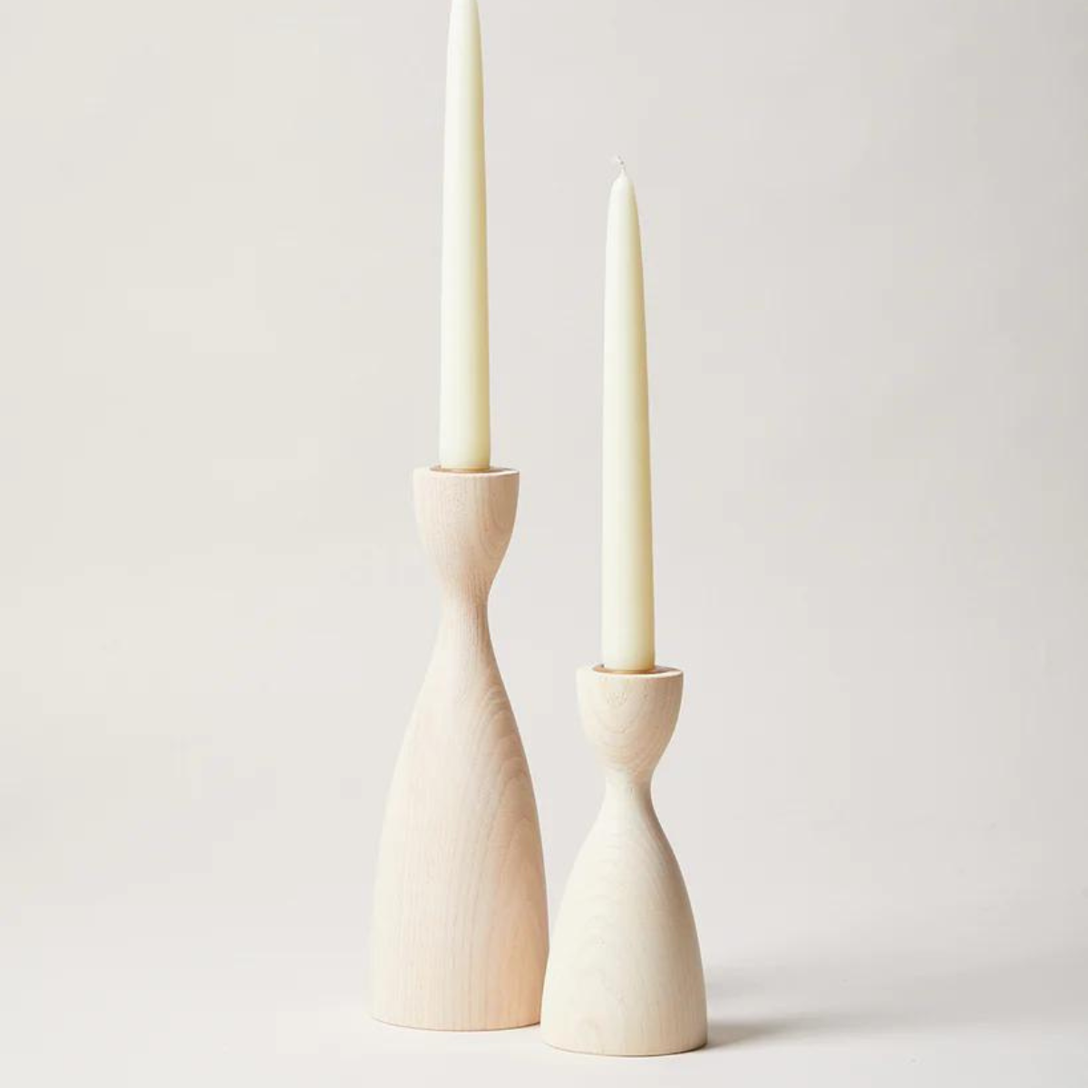 Pantry Candlestick - White