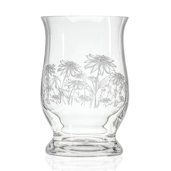 Wildflowers Candle Hurricane Shade