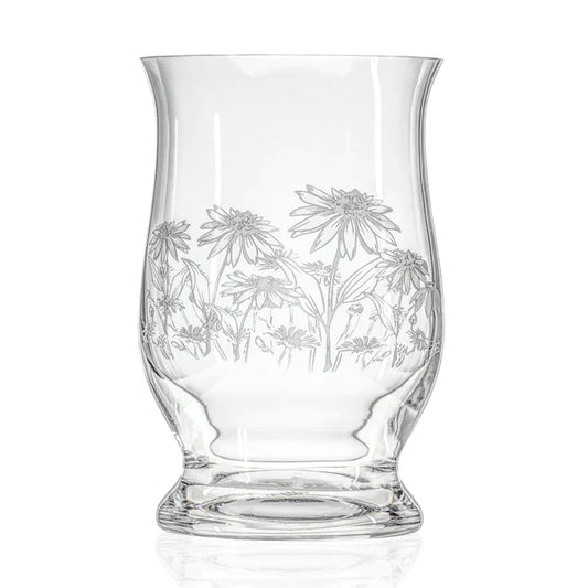 Wildflowers Candle Hurricane Shade